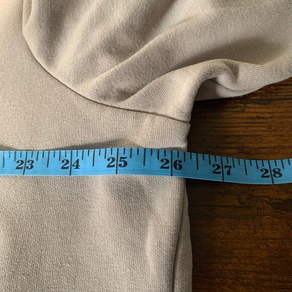 H&M Beige Relaxed Fit Sweatshirt 1X - Picture 4 of 7
